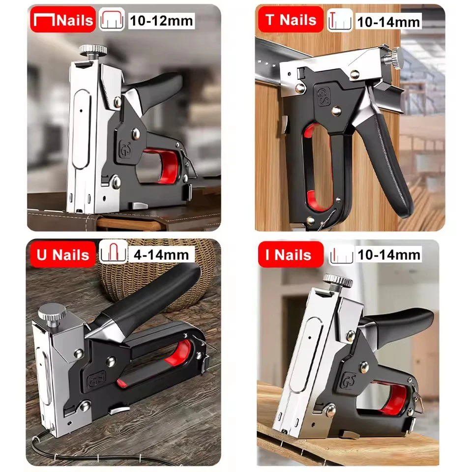 Woodworking Ebook - 4 In 1 Manual Nailing Gun