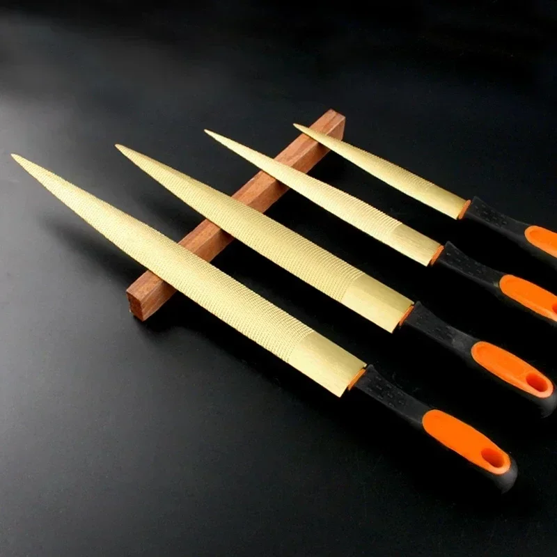 Woodworking Files And Rasps - 1PC Golden Tapered Rasp Wood File