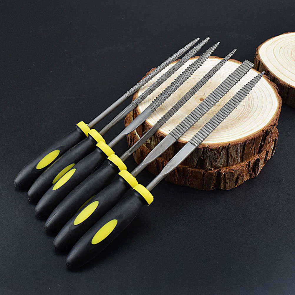 Woodworking Files And Rasps - Wood Rasp Set 6pcs Carpenter 5x140mm