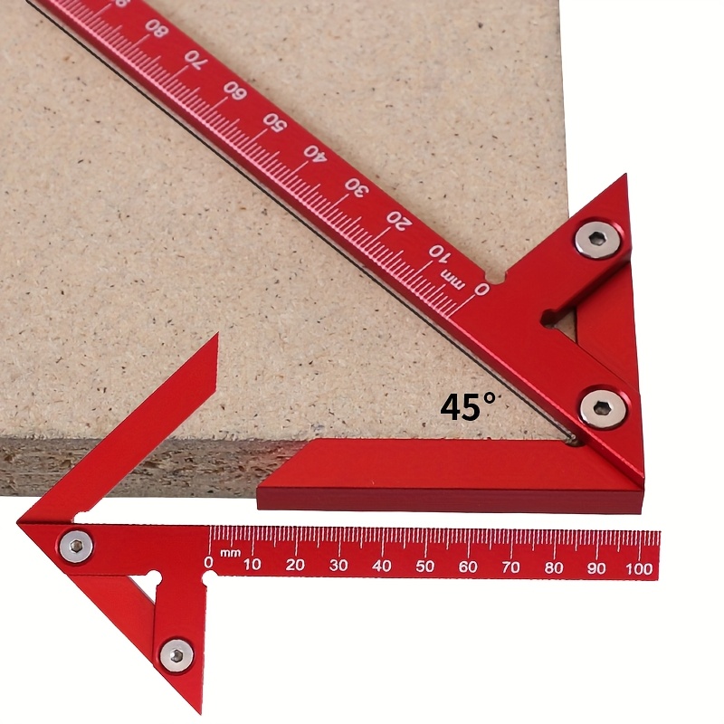 Woodworking Groove - Center Finder Line Gauge 45/90 Degree