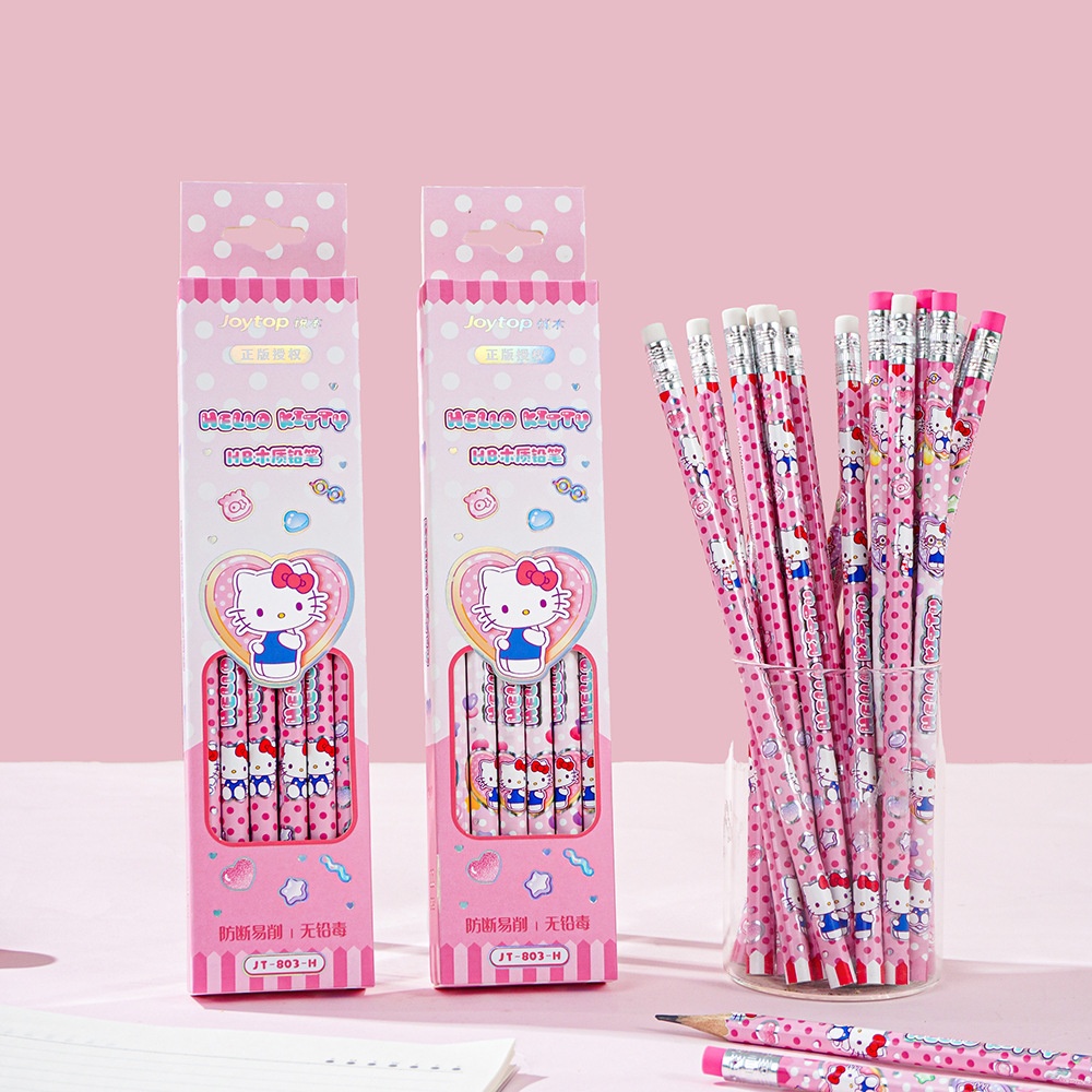 Woodworking Tv - 12Pcs Genuine Sanrio Hello Kitty HB