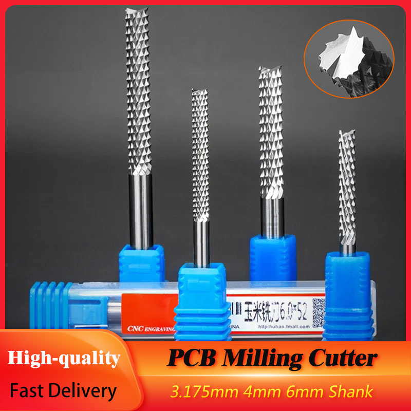Woodworking Machine - 1Pc Carbide PCB Milling Cutter 3.175mm