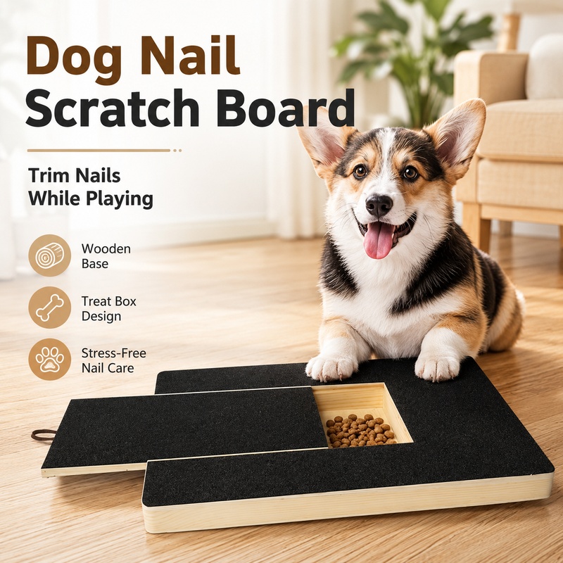 Woodworking Magazine - Wooden Dog Nail Scratch Board with