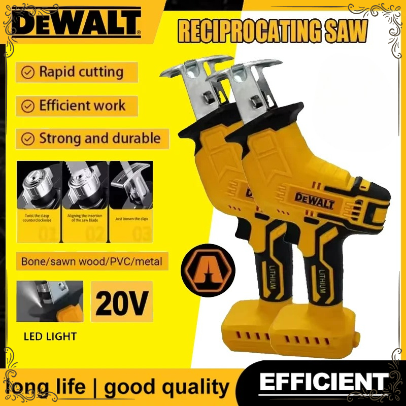 Woodworking Class - Dewalt Brushless Reciprocating Saw 2800RPM Electric