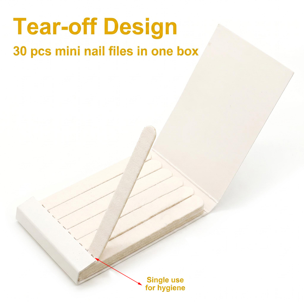 Woodworking Magazine - 30Pcs/Box Disposable Mini Nail Files Tear-off