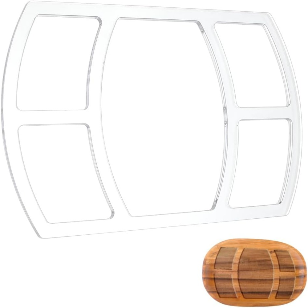 Woodworking Router Templates - 5 Pocket Valet Tray Router Template