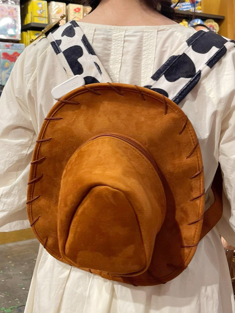 Woodworking Tv - Cartoon Creative Woody Hat Design Backpack