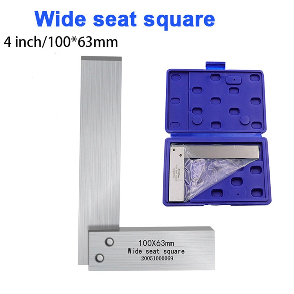 Woodworking Ruler - 4-Inch 90-Degree Angle Ruler, High Precision