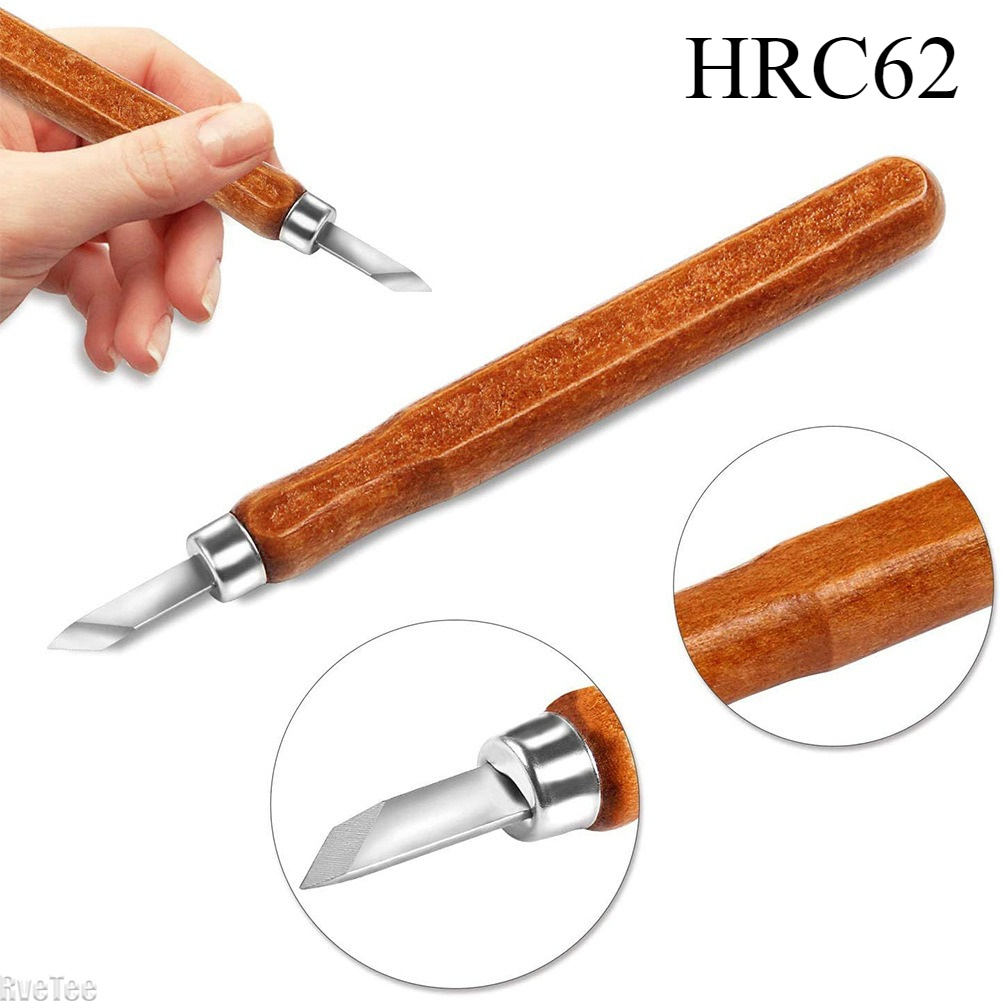 Woodworking Crafts - 12Pcs SK2 Woodworking Carving Tools Set