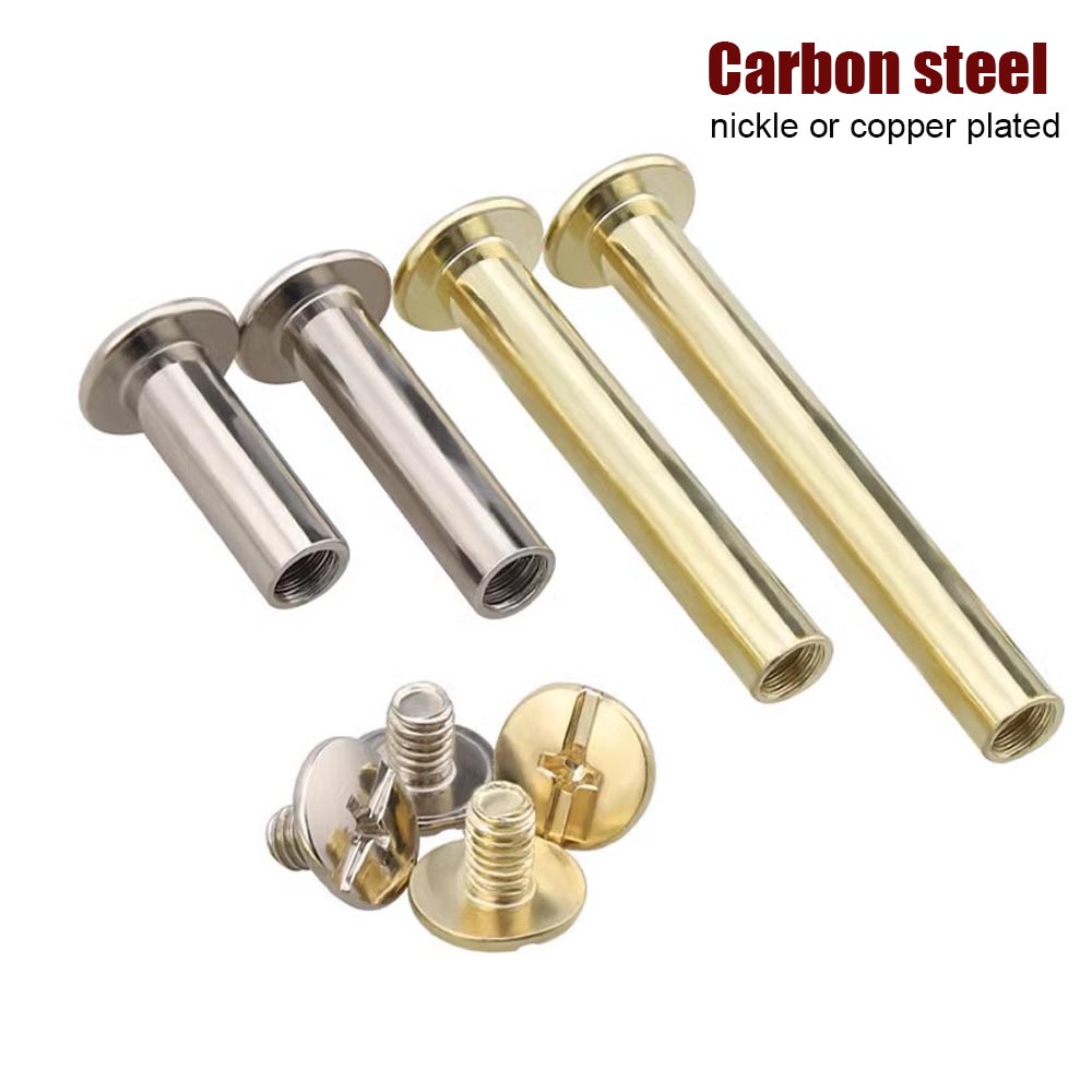 Woodworking Ebook - 2/10pcs Golden Silver Carbon Steel Leather