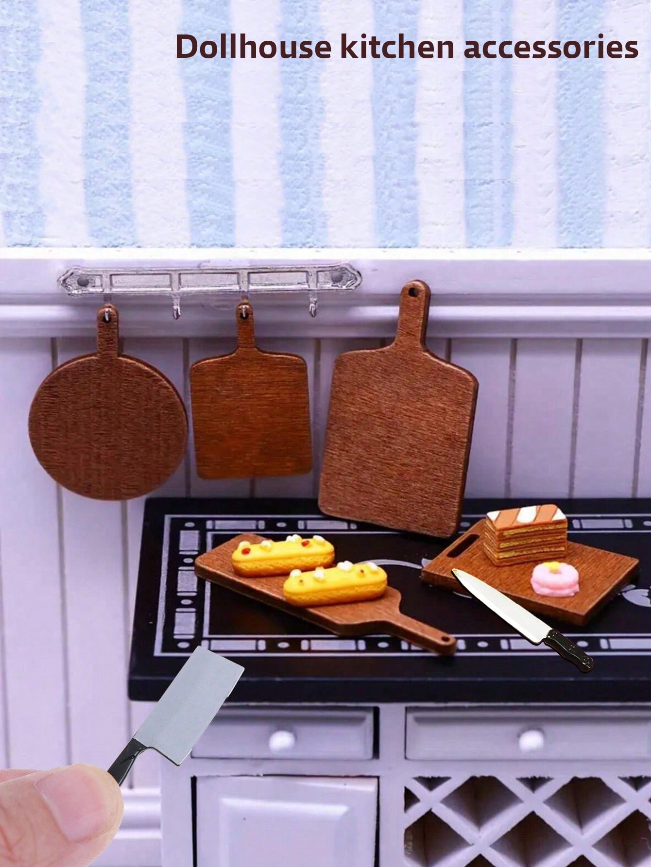 Dollhouse Mini Kitchen Set Cut - огляд і ціна Woodworking Hobbies