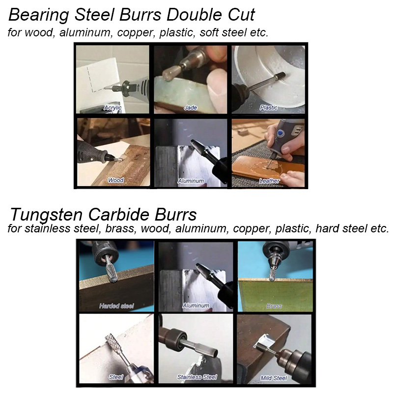 Tungsten Carbide Burr Set Bear - огляд і ціна Woodworking Files And Rasps