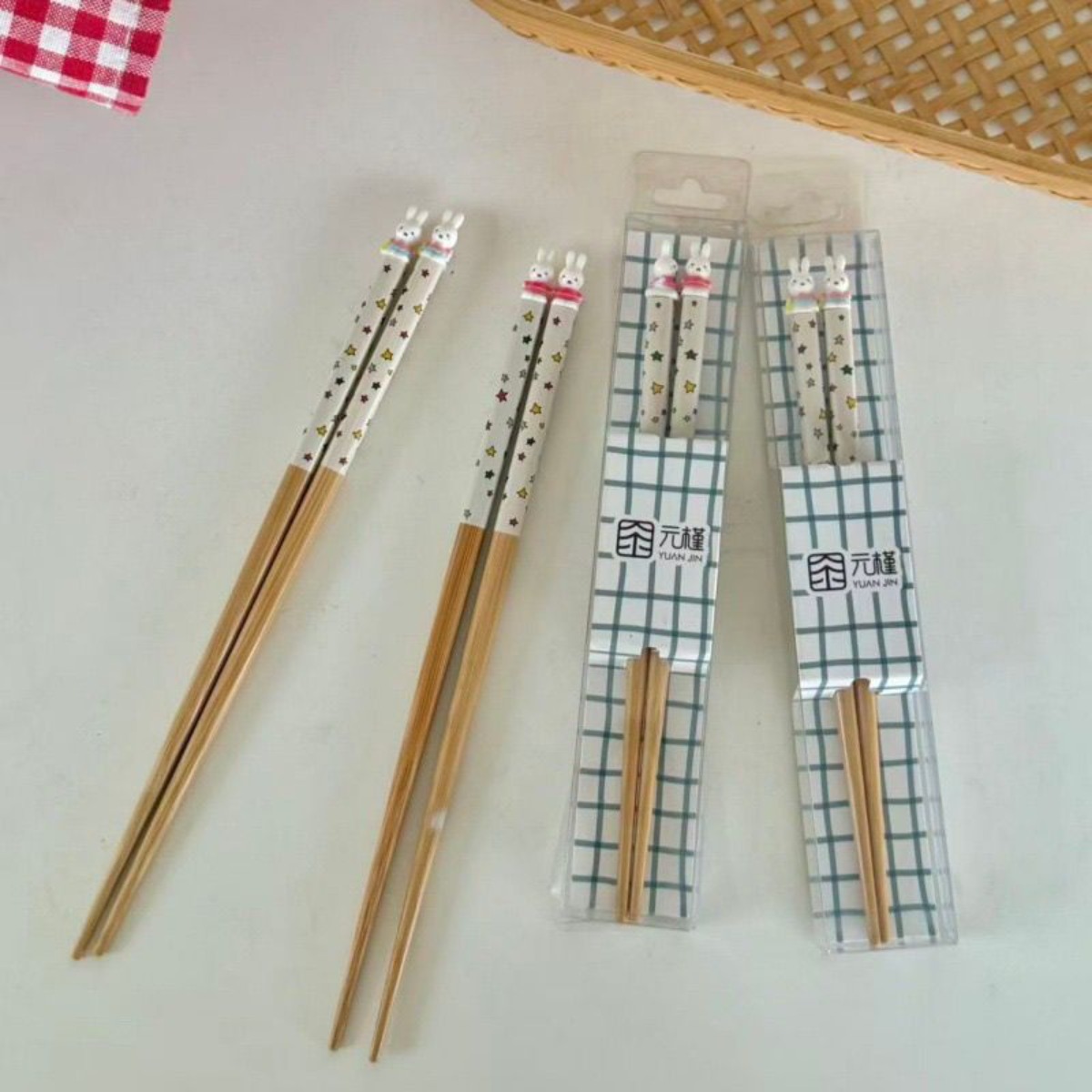 Kawaii Miffy Rabbit Chopsticks - огляд і ціна Woodworking Tv
