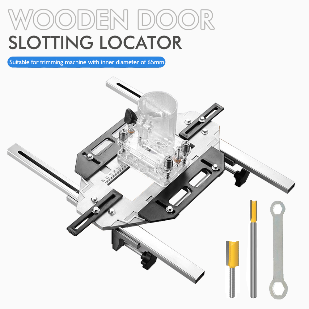 Door Hinge Template Hole Guide - огляд і ціна Woodworking Router Templates