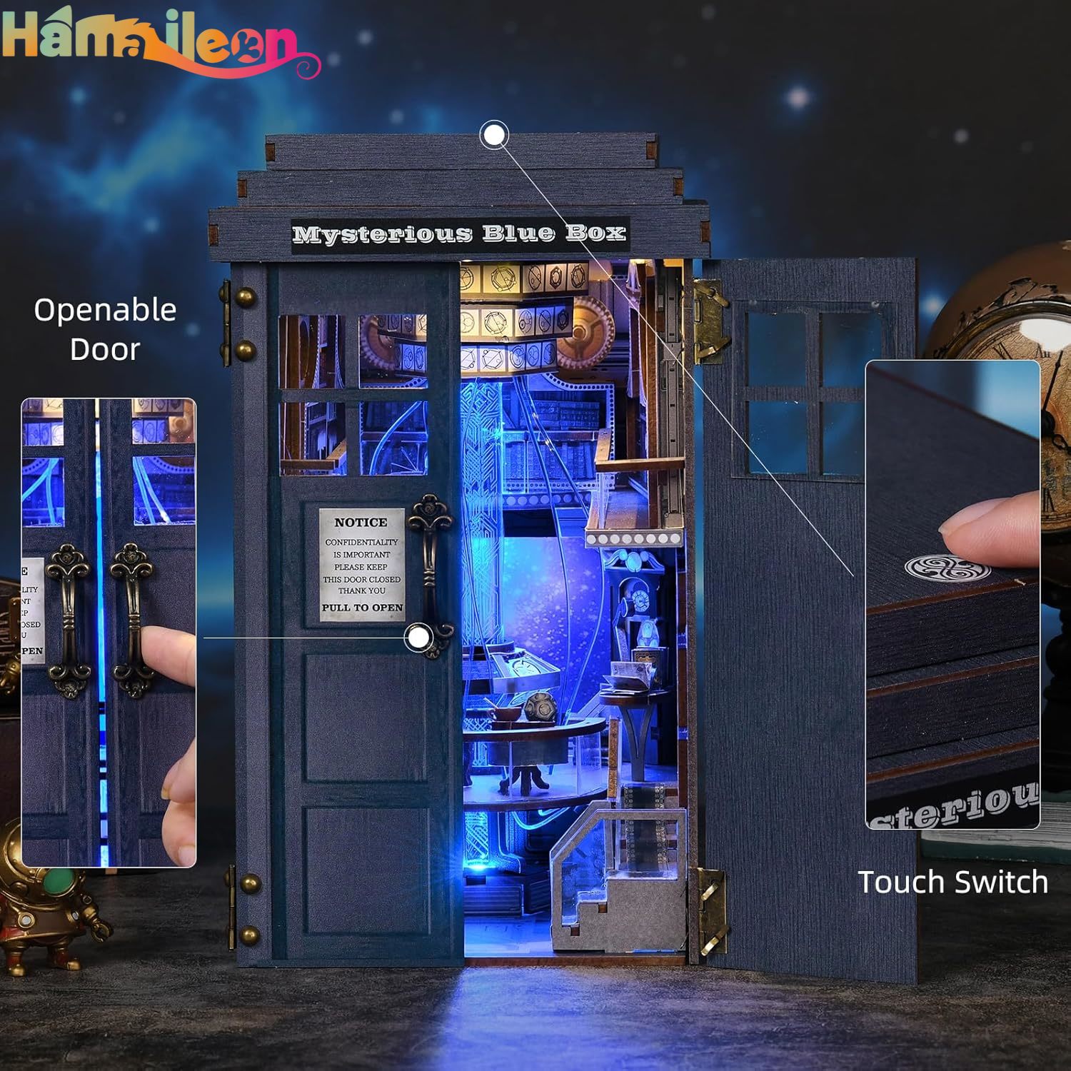 Hamaileon DIY Miniature Dollho - огляд і ціна Woodworking Tv