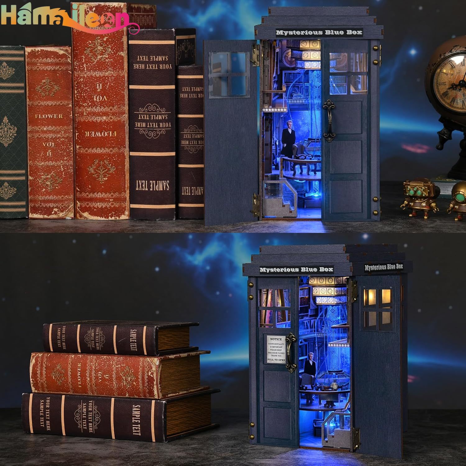 Hamaileon DIY Miniature Dollho - огляд і ціна Woodworking Tv