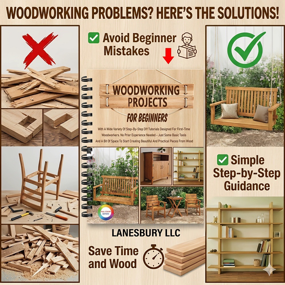 Woodworking Projects Book For  - огляд і ціна Woodworking Ebook
