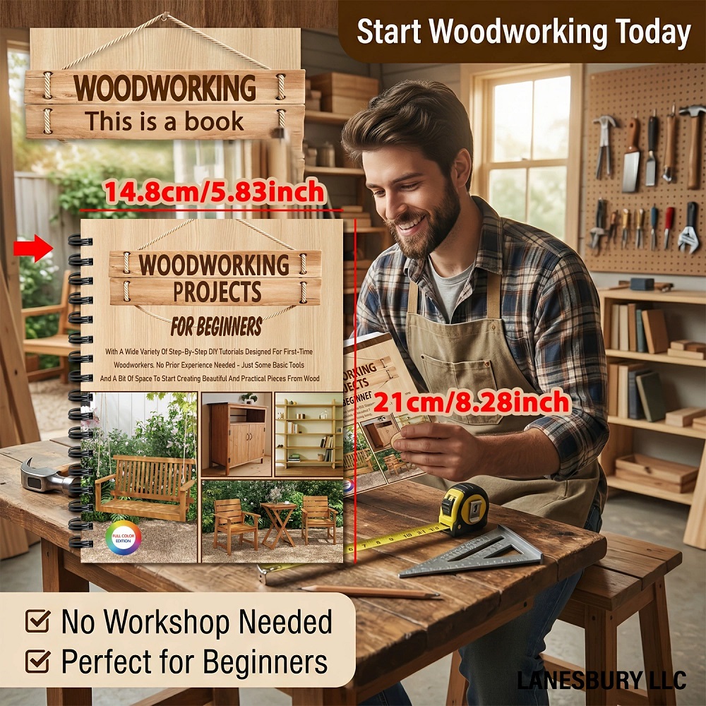 Woodworking Projects Book For  - огляд і ціна Woodworking Ebook