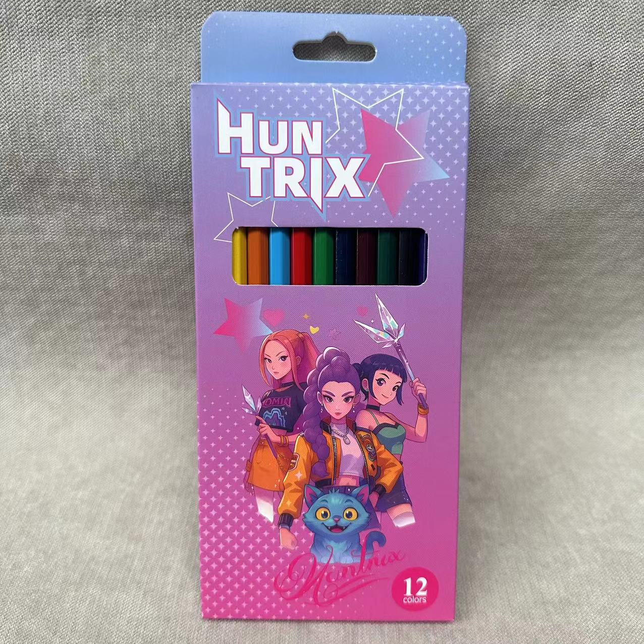 Cute Anime Colored Pencils 12P - огляд і ціна Woodworking Tv