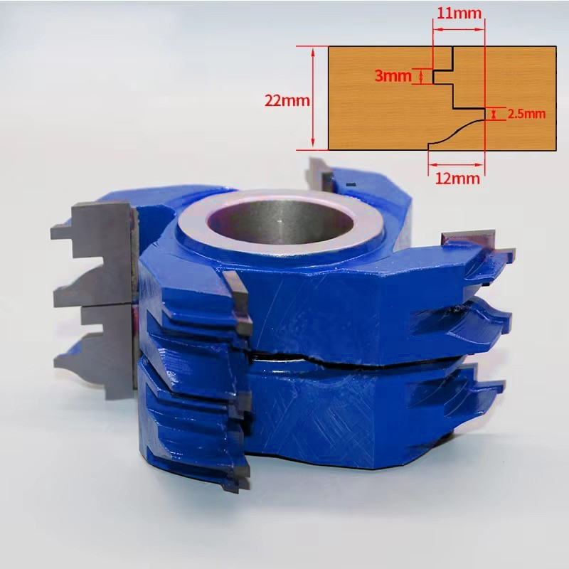 Solid Wood Profile Cutter Head - огляд і ціна Woodworking Machine