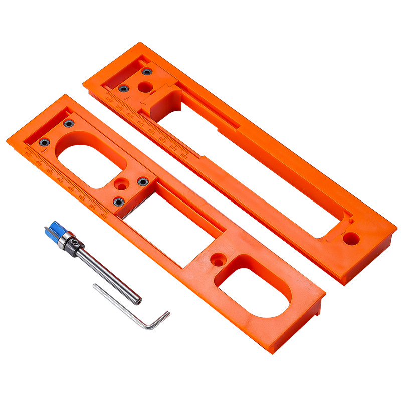 1Pc Hinge Mortise Template Inv - огляд і ціна Woodworking Router Templates