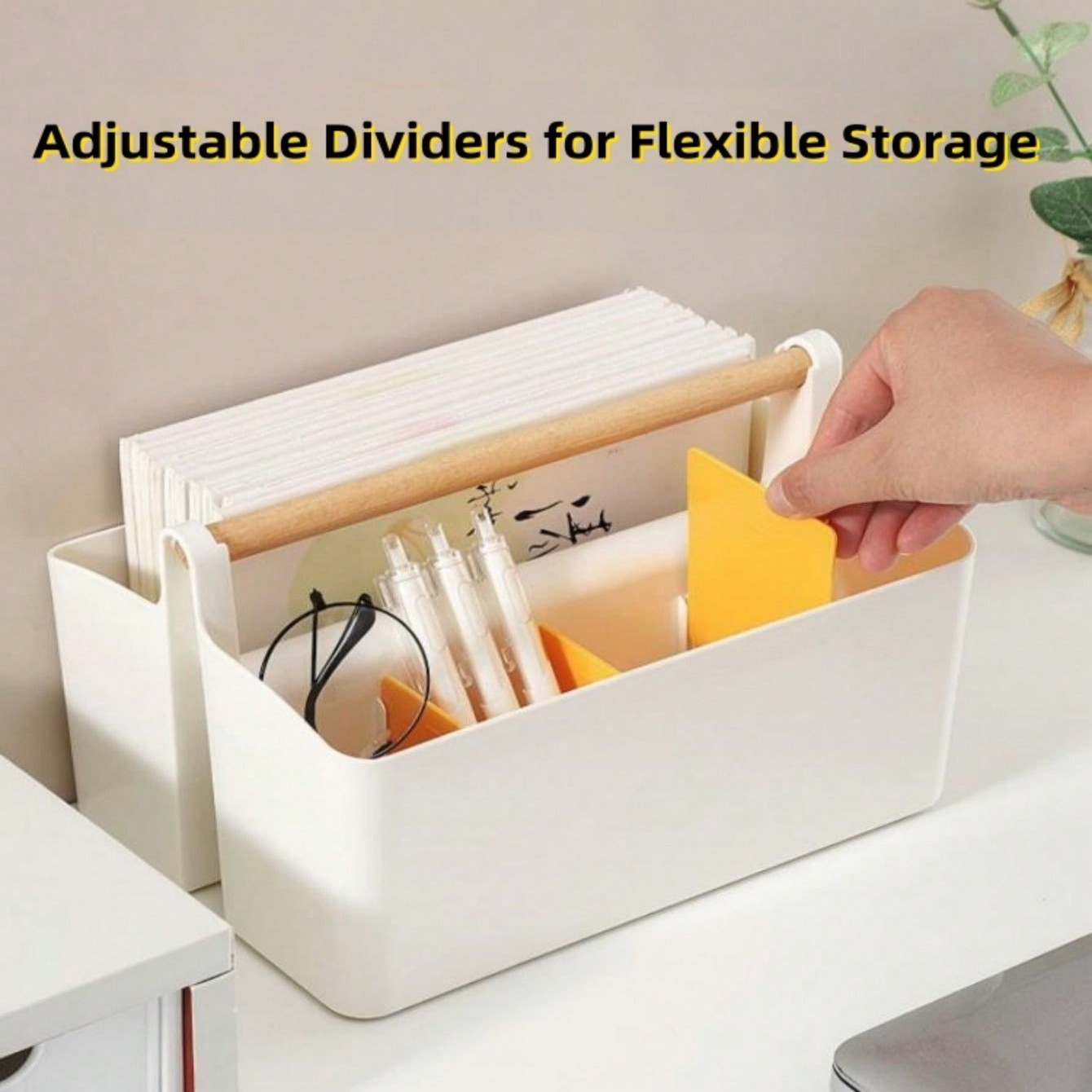 Desktop File Organizer Bin wit - огляд і ціна Woodworking Magazine