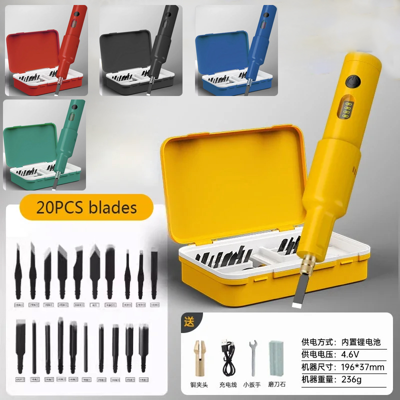 20PCS Blade Electric Engraving - огляд і ціна Woodworking Class