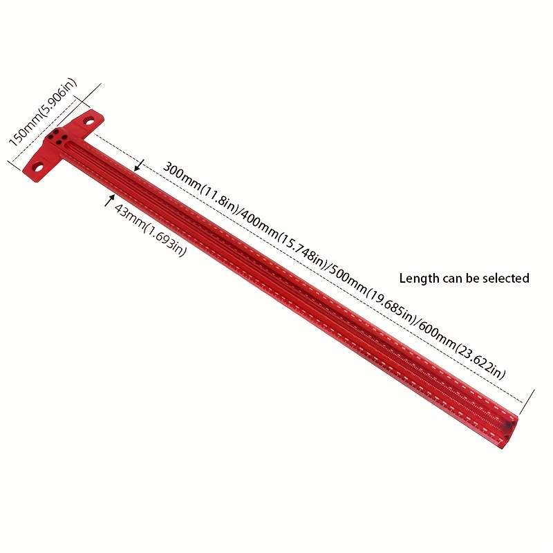 60/300/400/500 Woodworking Squ - огляд і ціна Woodworking Ruler
