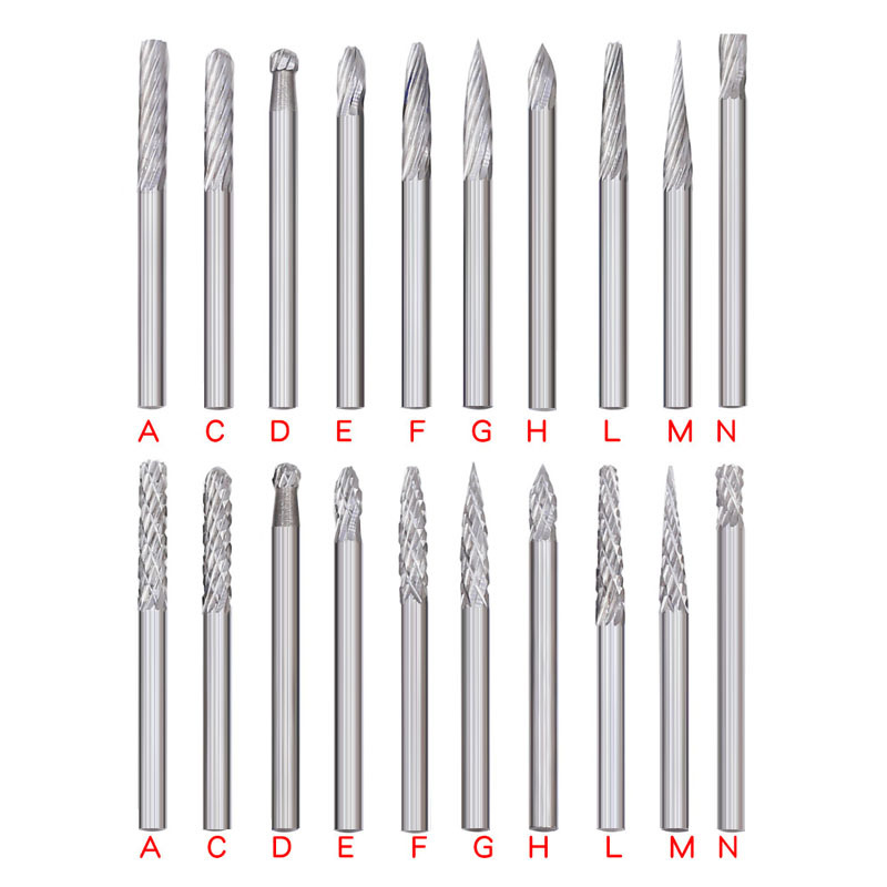 3mm Shank Tungsten Carbide Bur - огляд і ціна Woodworking Files And Rasps