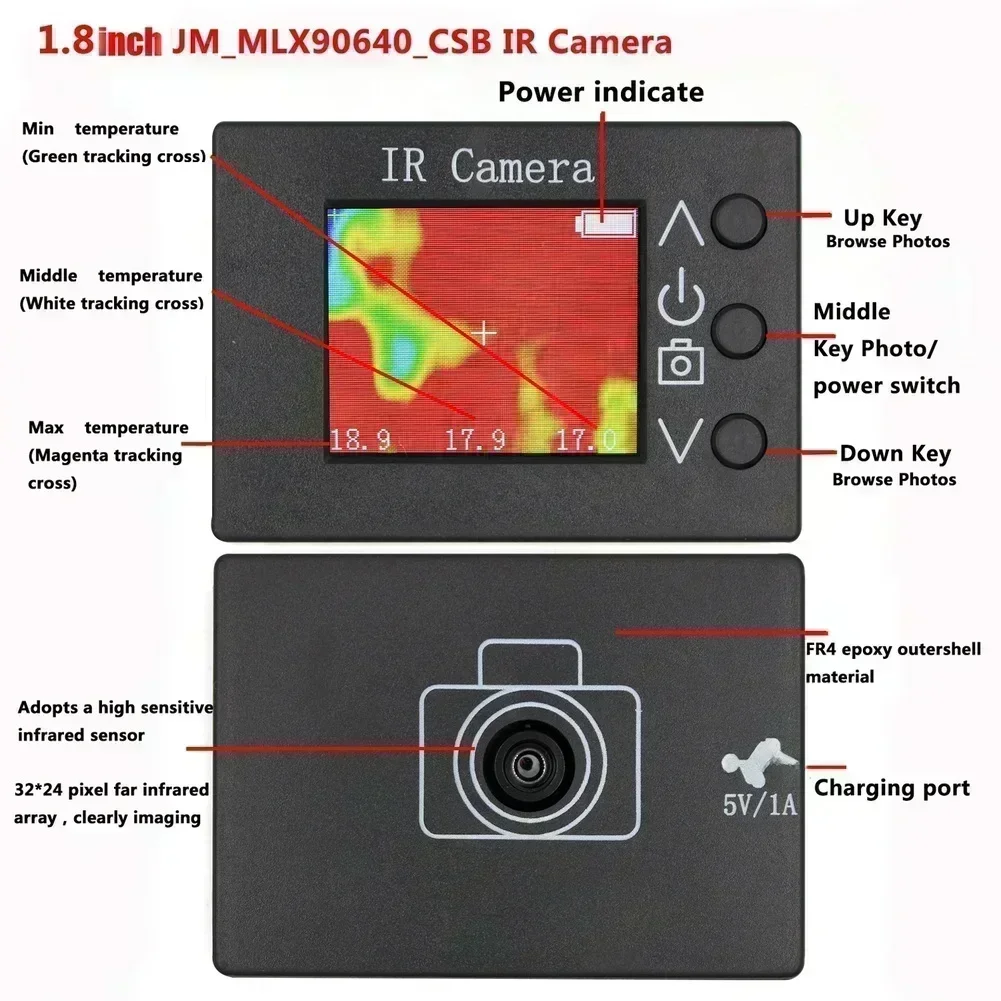 MLX90640 1 8 Inch LCD Digital  - огляд і ціна Woodworking Images Free