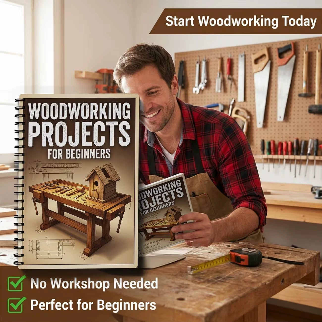 Woodworking Projects Book For  - огляд і ціна Woodworking Ebook