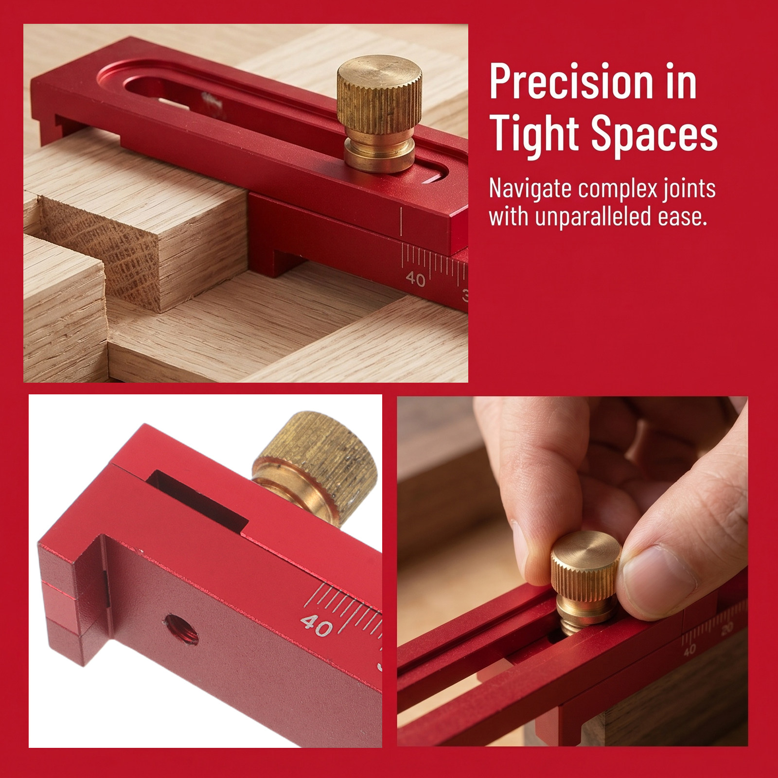 Woodworking Measuring Ruler 5- - огляд і ціна Woodworking Ruler