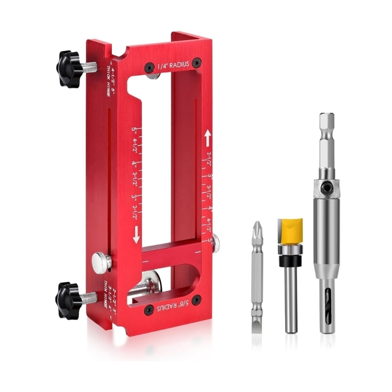 203F Door Hinge Mortiser Hinge - огляд і ціна Woodworking Router Templates
