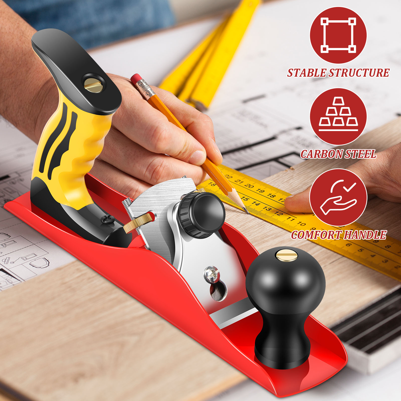 Wood Hand Planer Set Hand Tool - огляд і ціна Woodworking Class