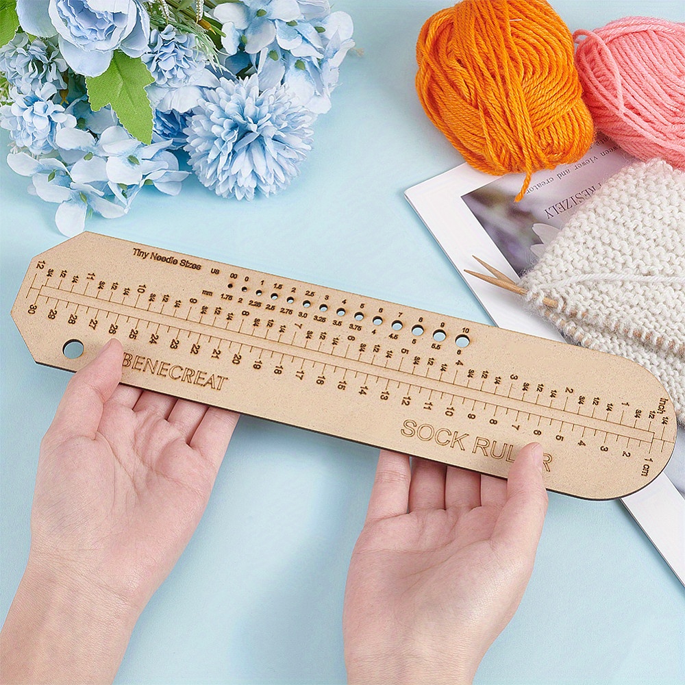 Flat 2D Wooden Sock Knitting R - огляд і ціна Woodworking Crafts