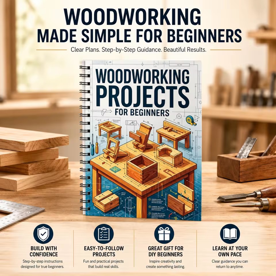 Beginner Woodworking Guide DIY - огляд і ціна Woodworking Ebook