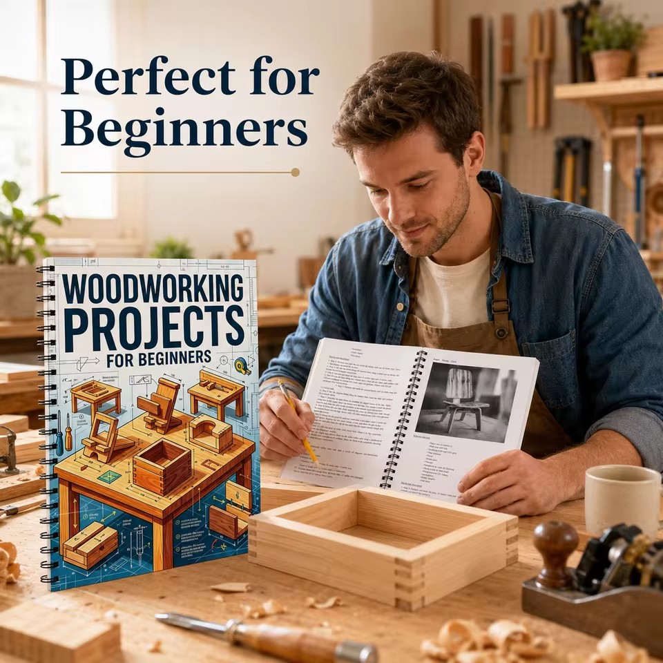 Beginner Woodworking Guide DIY - огляд і ціна Woodworking Ebook