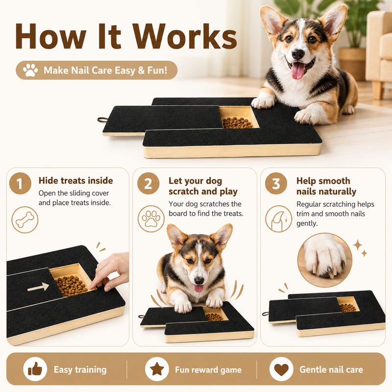 Wooden Dog Nail Scratch Board  - огляд і ціна Woodworking Magazine