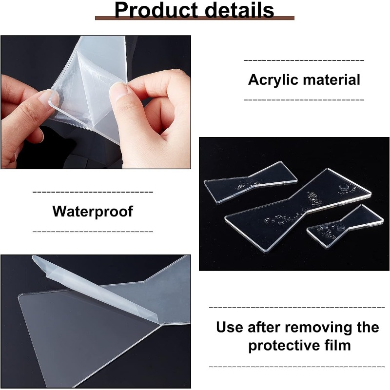 1pcs Butterfly Inlay Template  - огляд і ціна Woodworking Router Templates