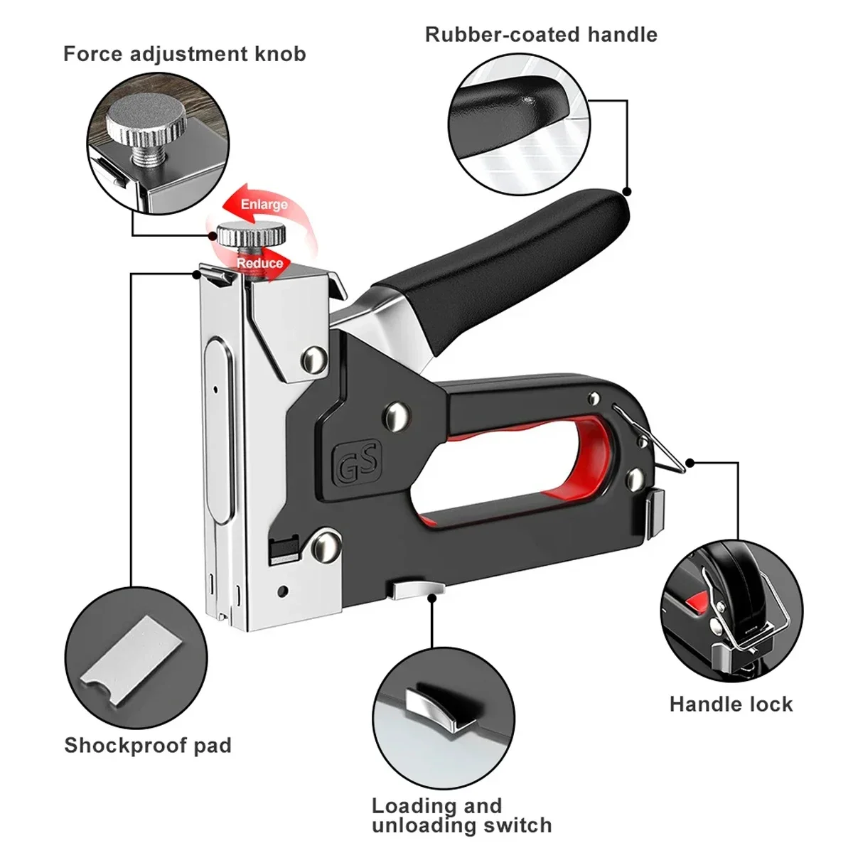 4 In 1 Manual Nailing Gun Cons - огляд і ціна Woodworking Ebook