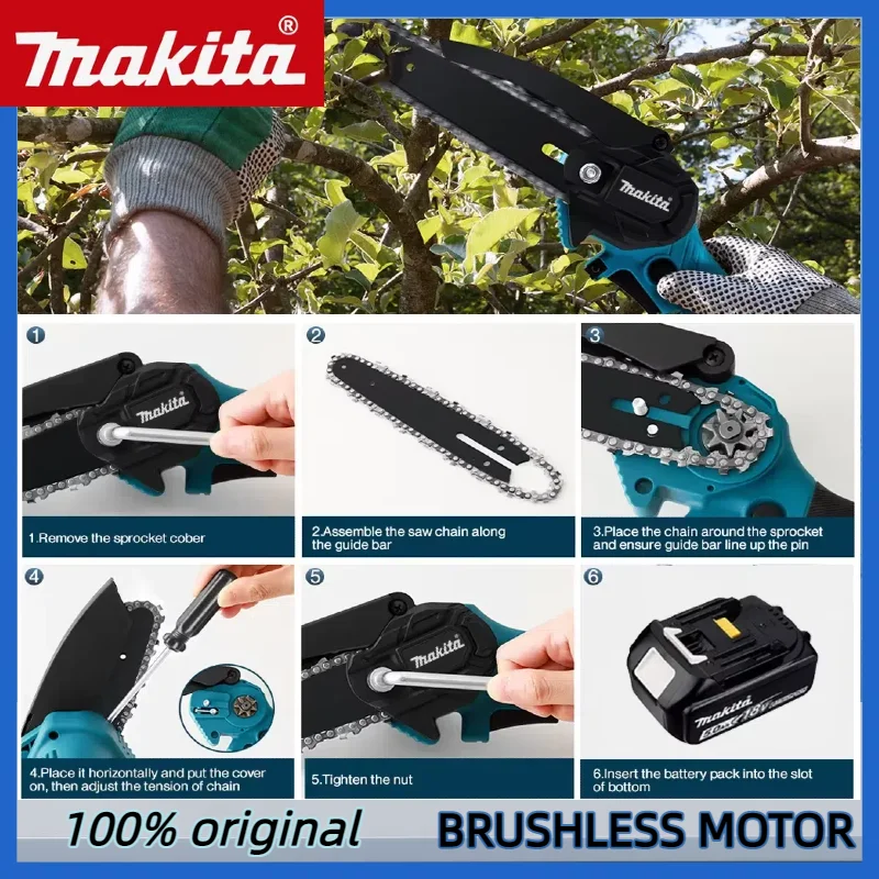 Makita 6-inch chainsaw timber  - огляд і ціна Woodworking Class