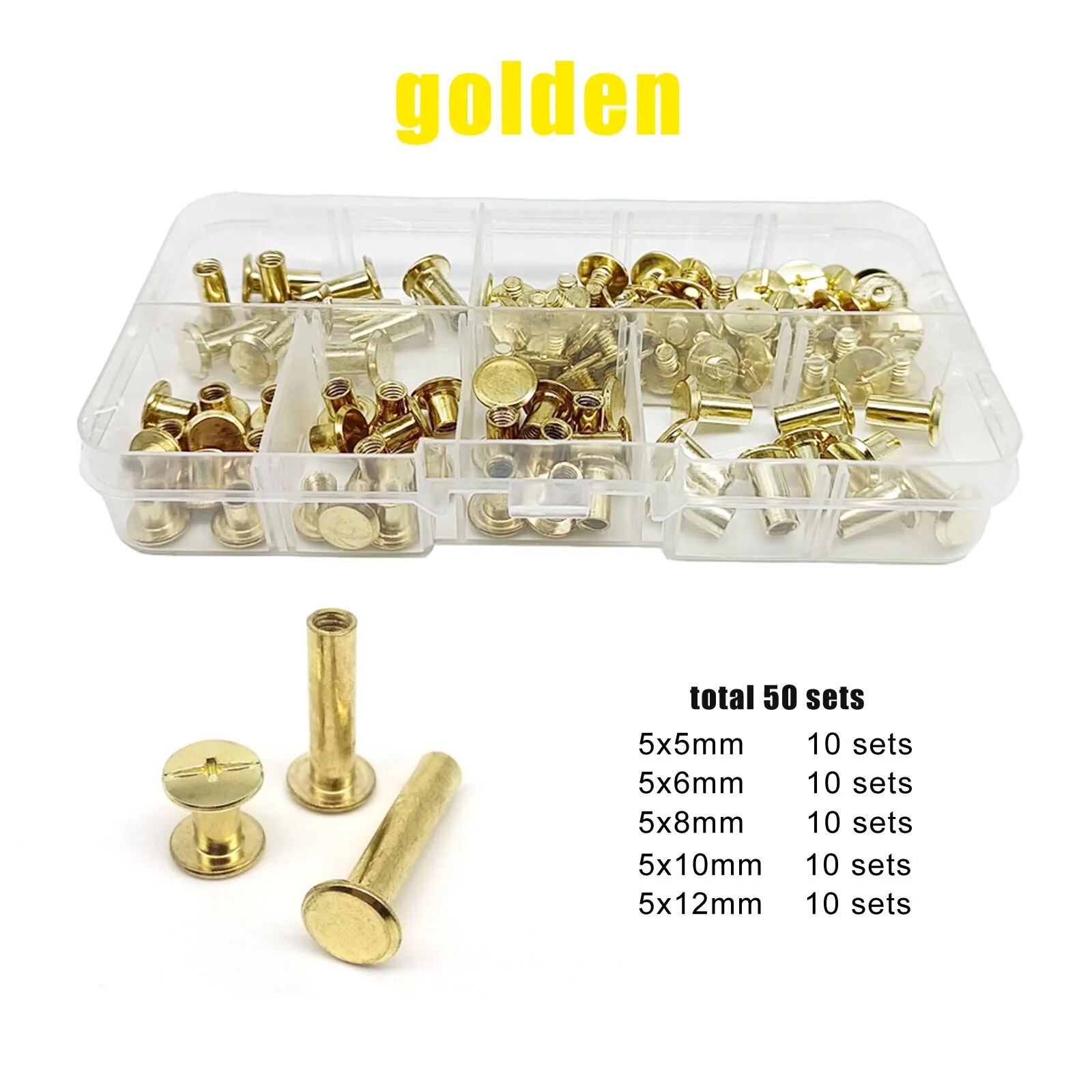 50 Set Rivet Chicago Screw Pos - огляд і ціна Woodworking Ebook
