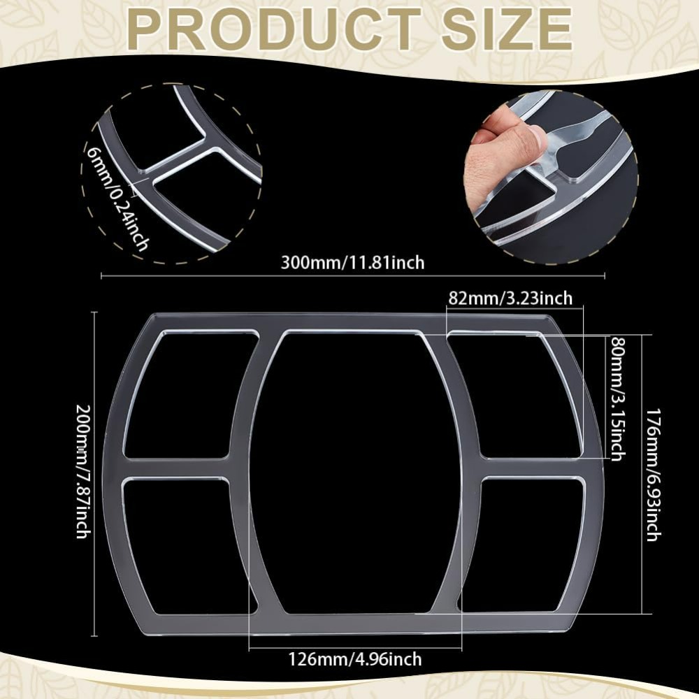 5 Pocket Valet Tray Router Tem - огляд і ціна Woodworking Router Templates