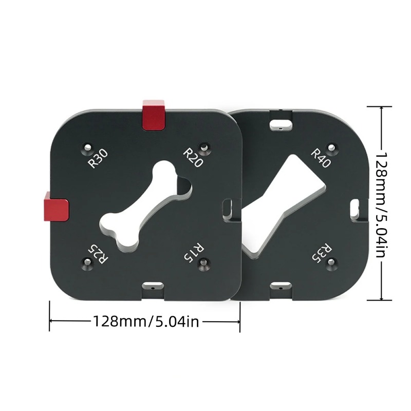 R15/R20/R25/R30/R35/R40/R45/R5 - огляд і ціна Woodworking Router Templates