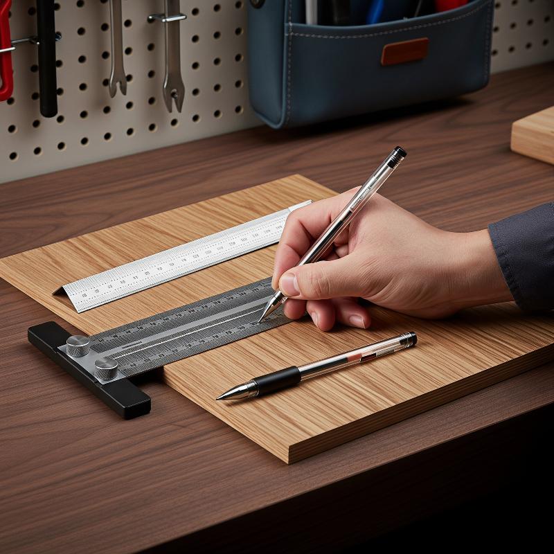High Precision T Type Hole Rul - огляд і ціна Woodworking Ruler