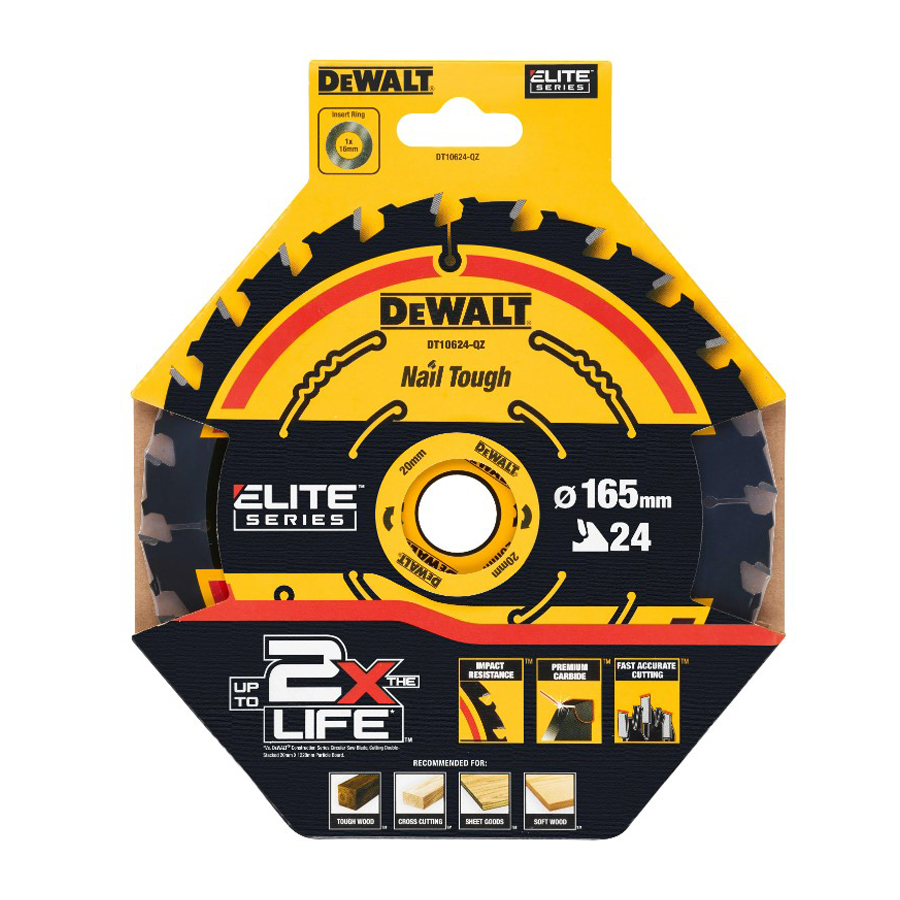 DEWALT DT10624-QZ 1/3pcs 24T C - огляд і ціна Woodworking Power Tools