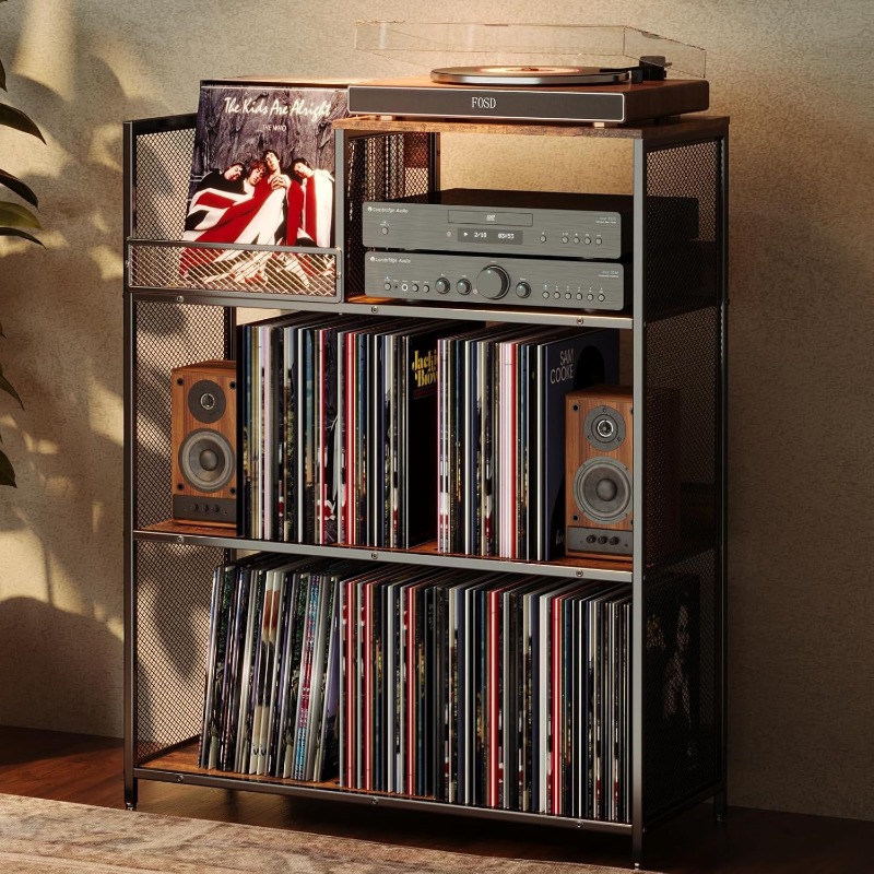 Three-Tier Vinyl Record Player - огляд і ціна Woodworking Magazine