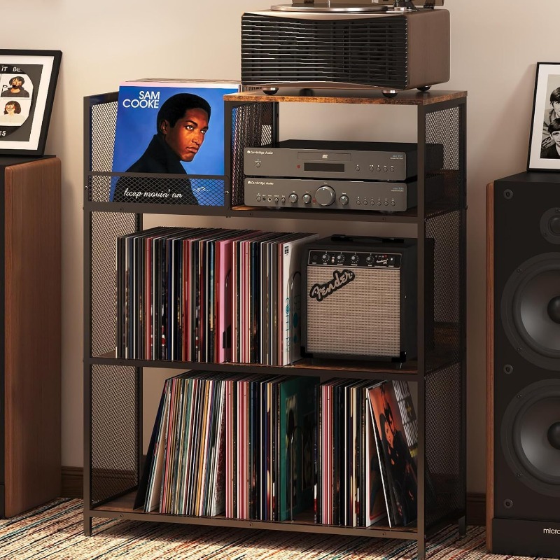 Three-Tier Vinyl Record Player - огляд і ціна Woodworking Magazine