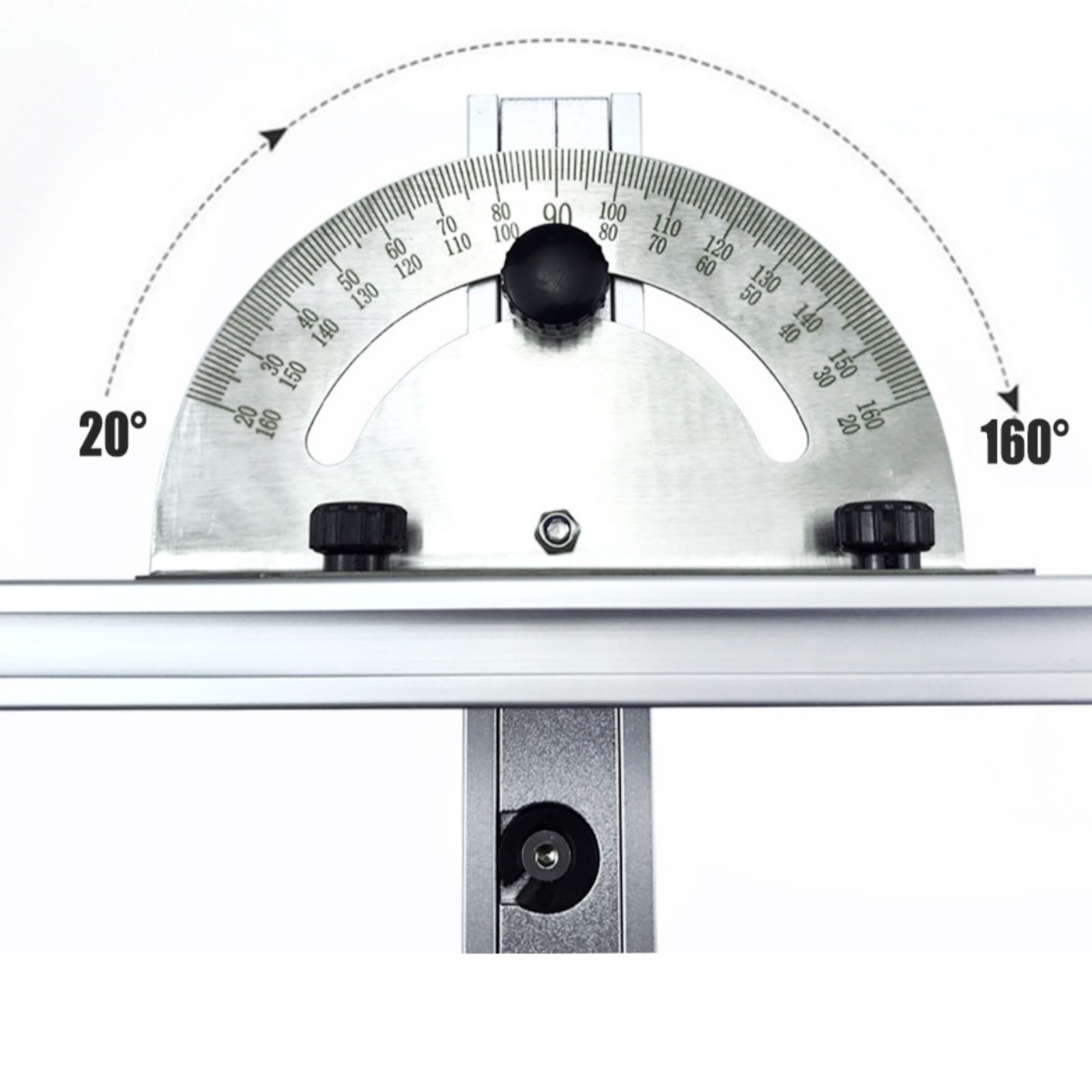 Table Saw Miter Gauge Flip Sto - огляд і ціна Woodworking Ruler