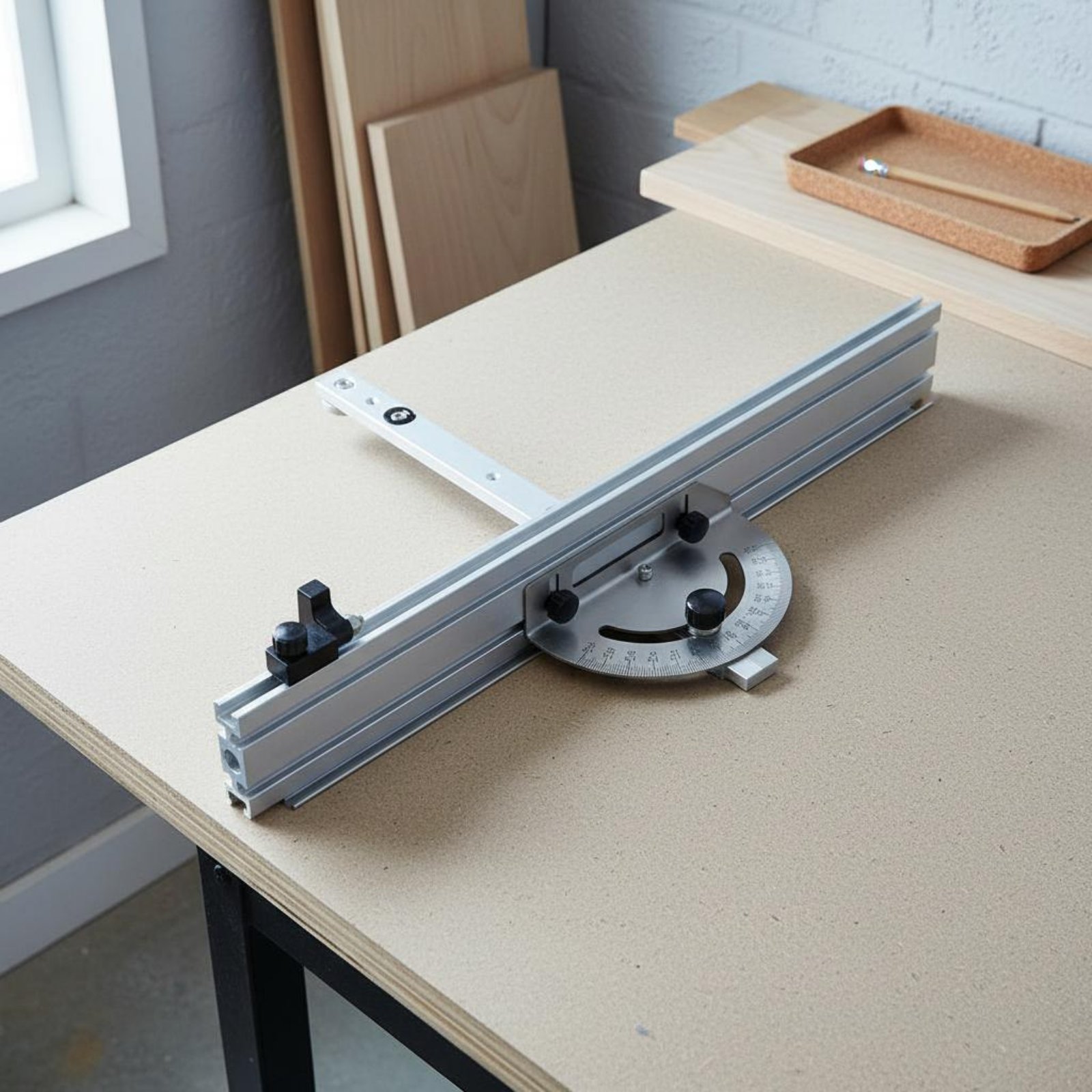 Table Saw Miter Gauge Flip Sto - огляд і ціна Woodworking Ruler